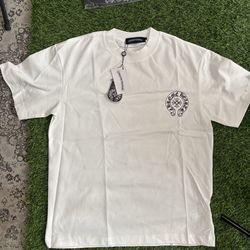White Chrome Hearts Shirt Size S-L