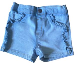 Garanimals Sky Blue Shorts with Ruffle Detail~~Toddler Size 18 mos~~