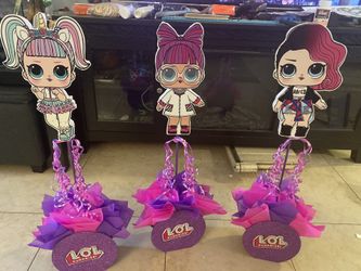 3 - LOL SURPRISE CENTER PIECES