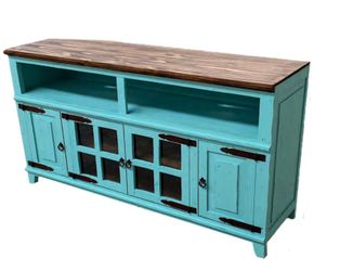 COM31M- Hacienda Tv Stand 72″ Aqua