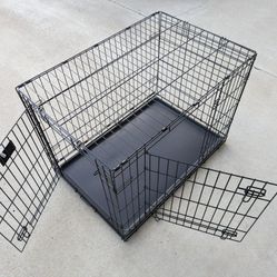 Large Double Door Dog Crate/Kennel