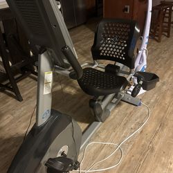 Nautilus Recumbent Bike - Like new 