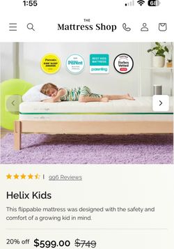 Kids twin mattress brand new in box