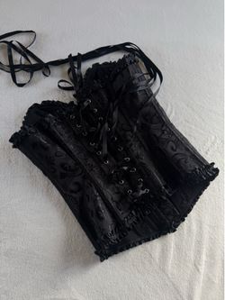 Black Corset Size XS