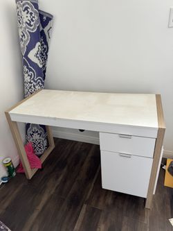 ► Compact Computer Desk w/ Drawer Home or Office Table