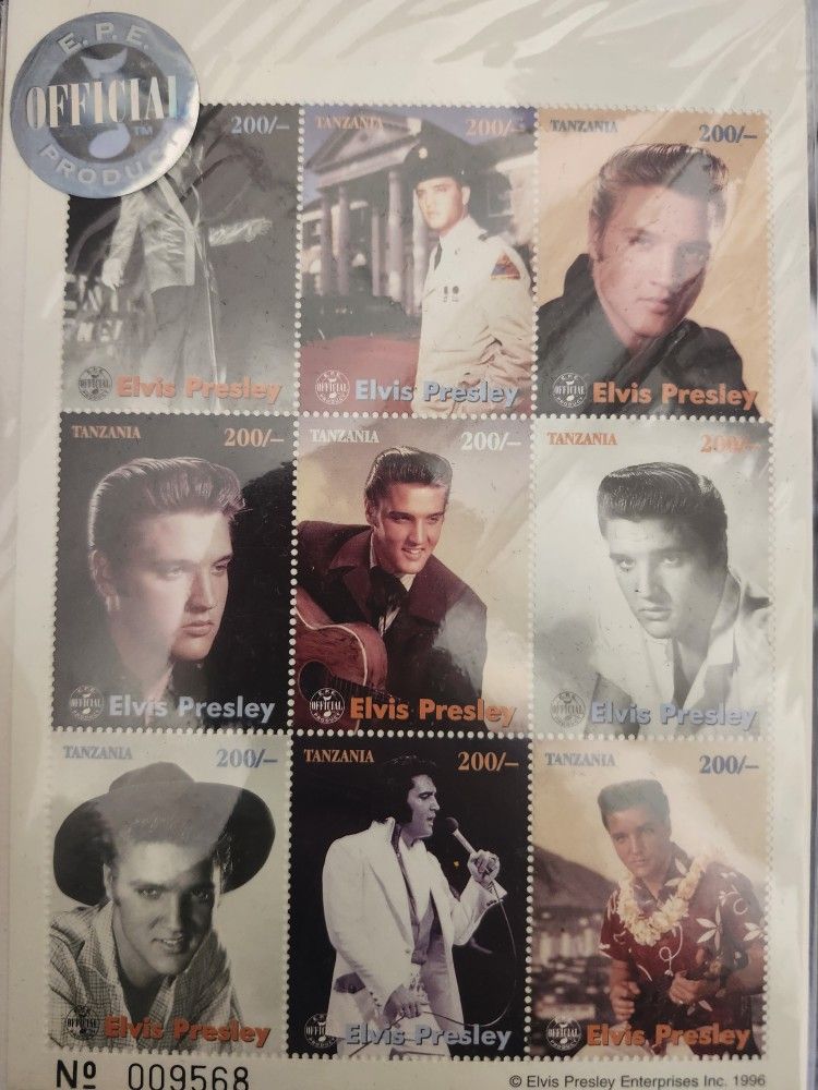 Elvis Presley Collectable Stamps