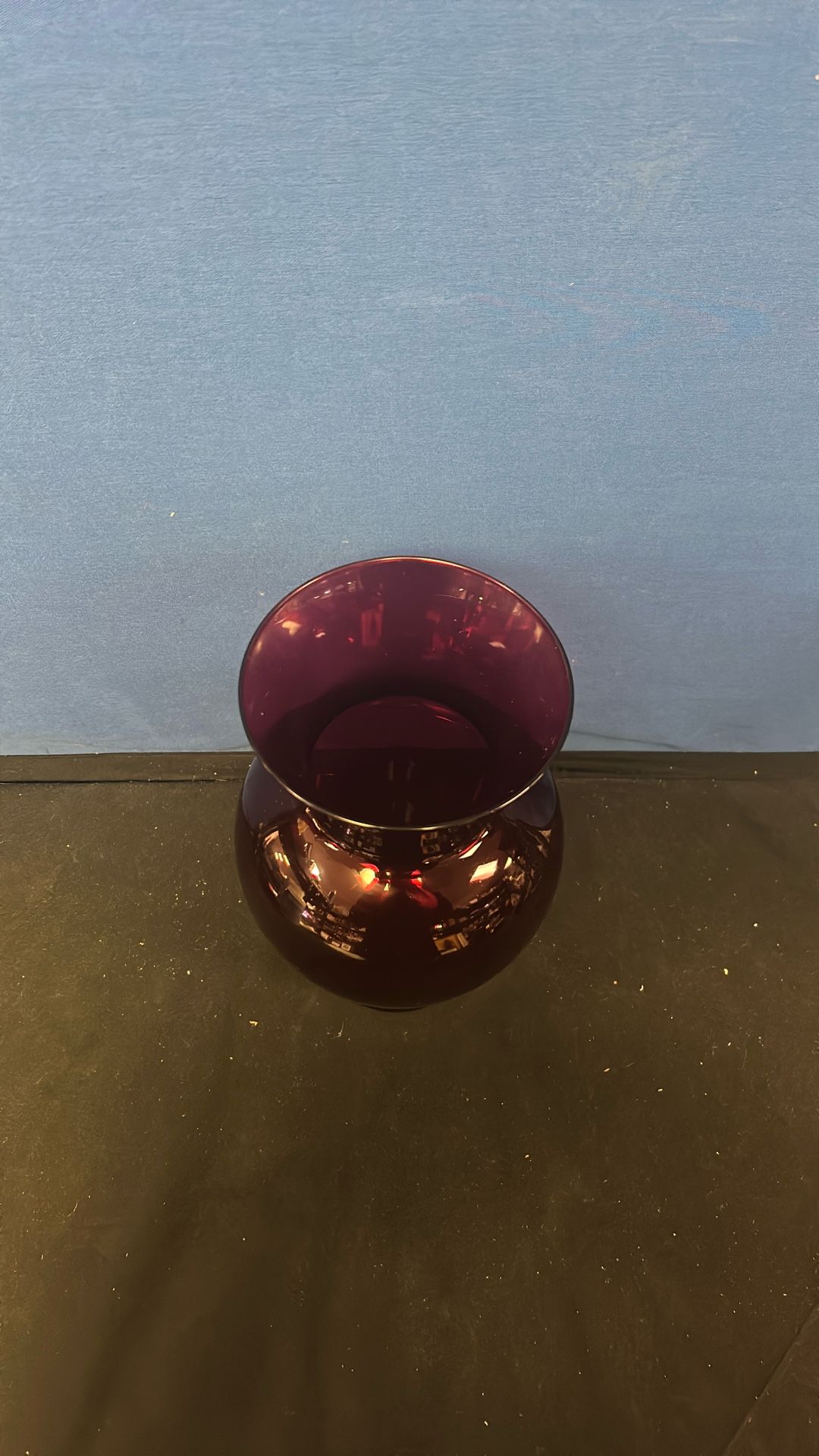 Red Flower Vase