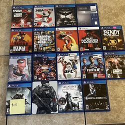 Selling My Whole Collection PlayStation 4 Video Games PS4 PS5