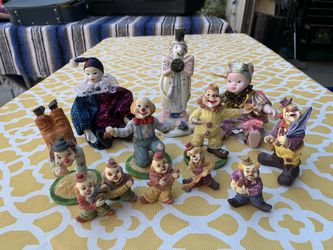 Clown Figurines