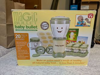 Magic Bullet Baby Bullet 20-Piece Baby Food System