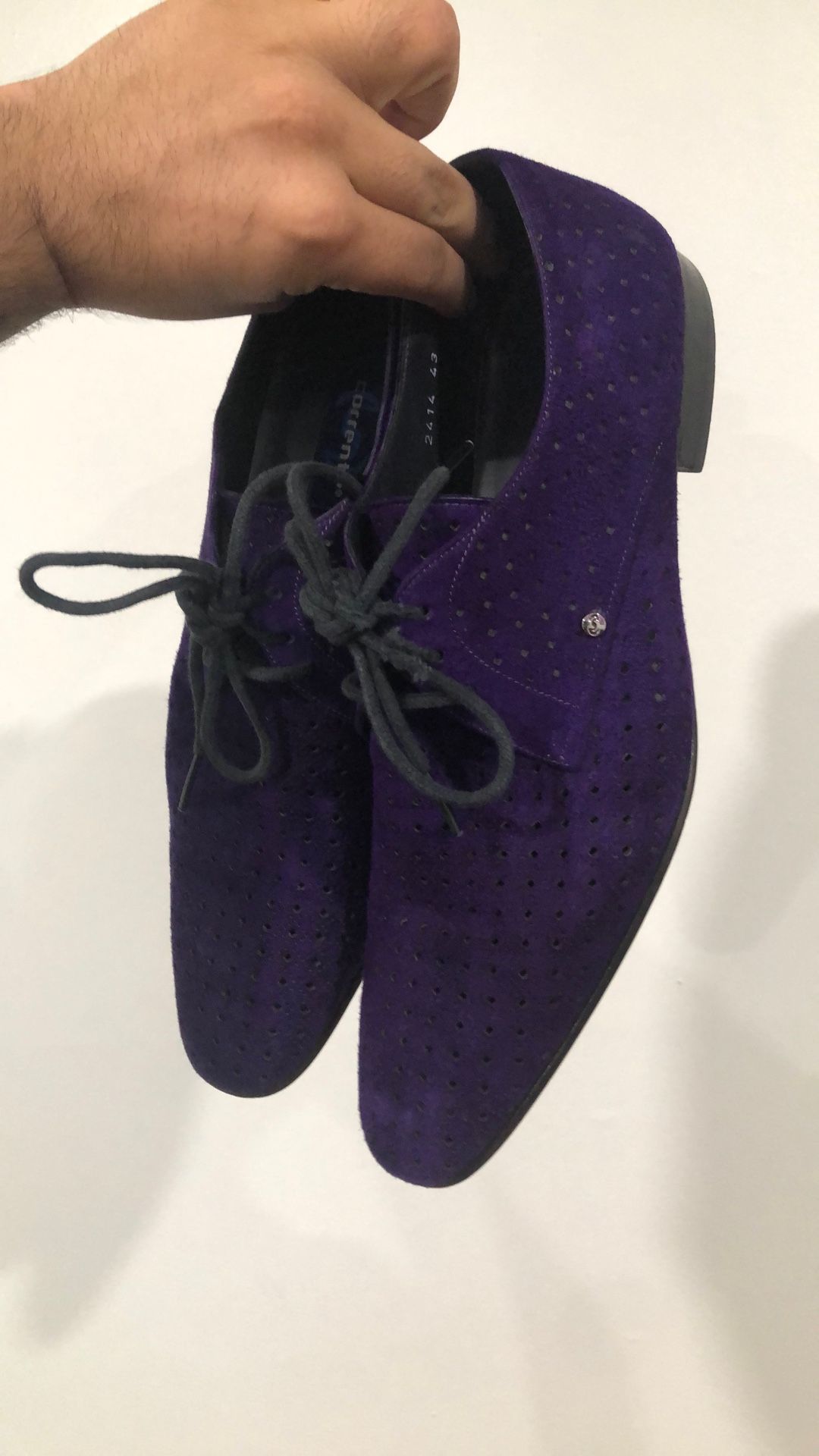 Purple Dress Shoes Size 43 (9)