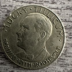 1933 LUCKY TILLICUM COIN