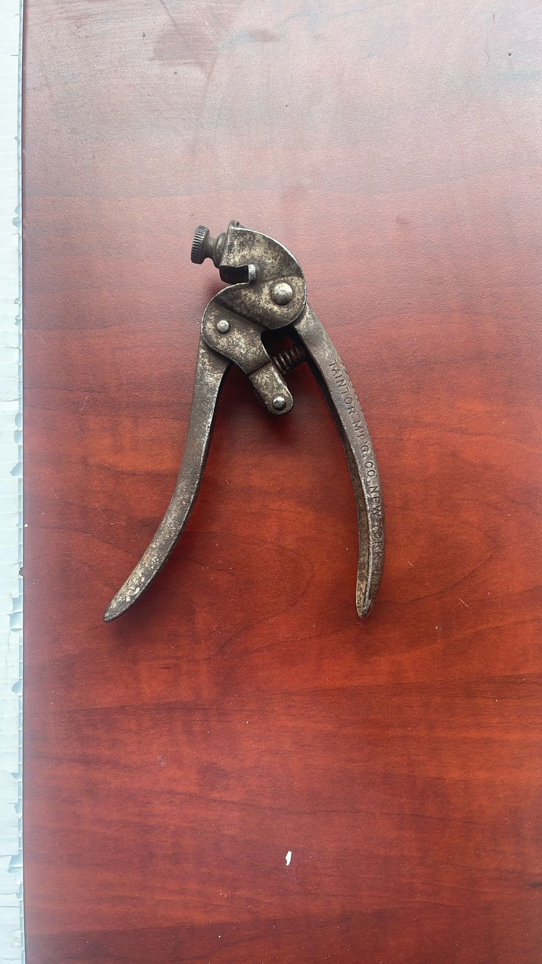 1800’s Saw Set. Taintor’s Positive