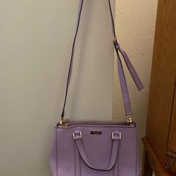 lavender kate spade crossbody purse