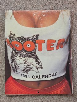 Vintage 1991 Hooters Calendar