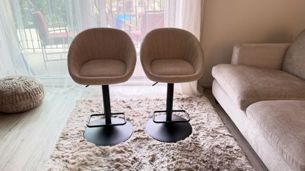 bar stools set of 2 swivel