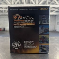 New Sport Battery Deka ETX30LA