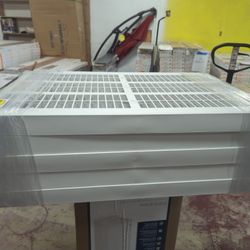 HDX
5-Tier Easy Assembly Multi-purpose Plastic Garage Storage Shelving Unit in Gray (36 in. W x 72 in. H x 24 in. D)