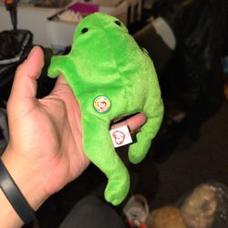 TY Beanie Baby Legs The Frog Special Reissue
