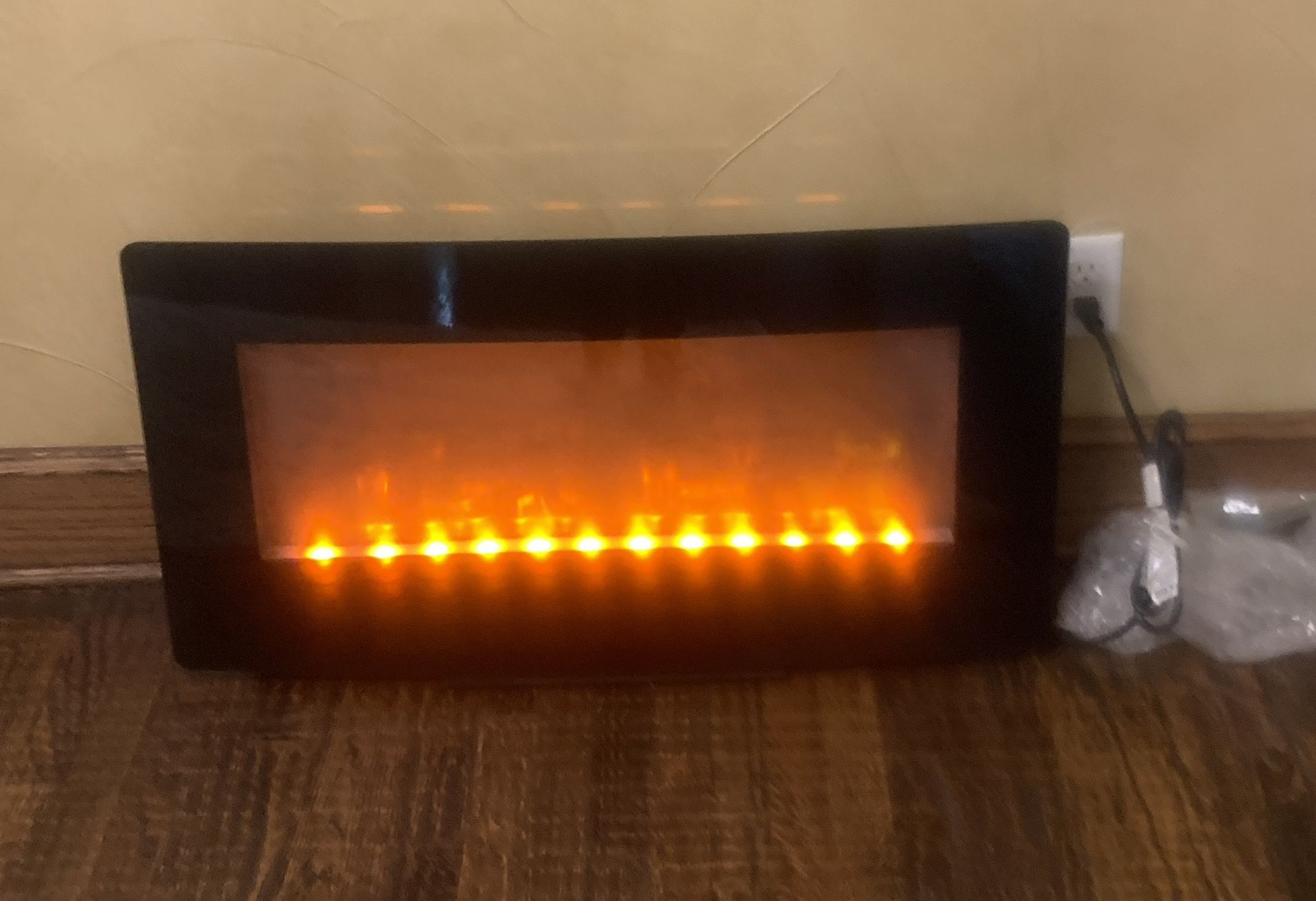 Electric Fireplace. 