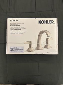 Kohler Riverly Widespread Bathroom Sink Faucet