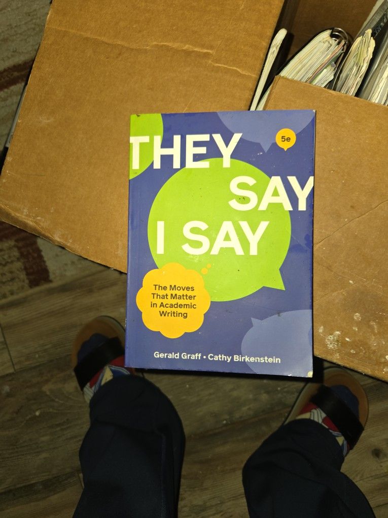 They Say I Say