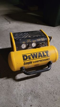 DEWALT Air compressor.