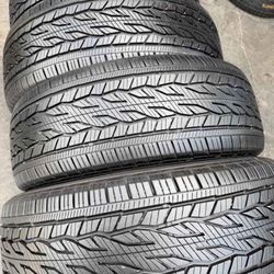 255/55r20 Continental Tires Cón 80% De Vida Las 4 