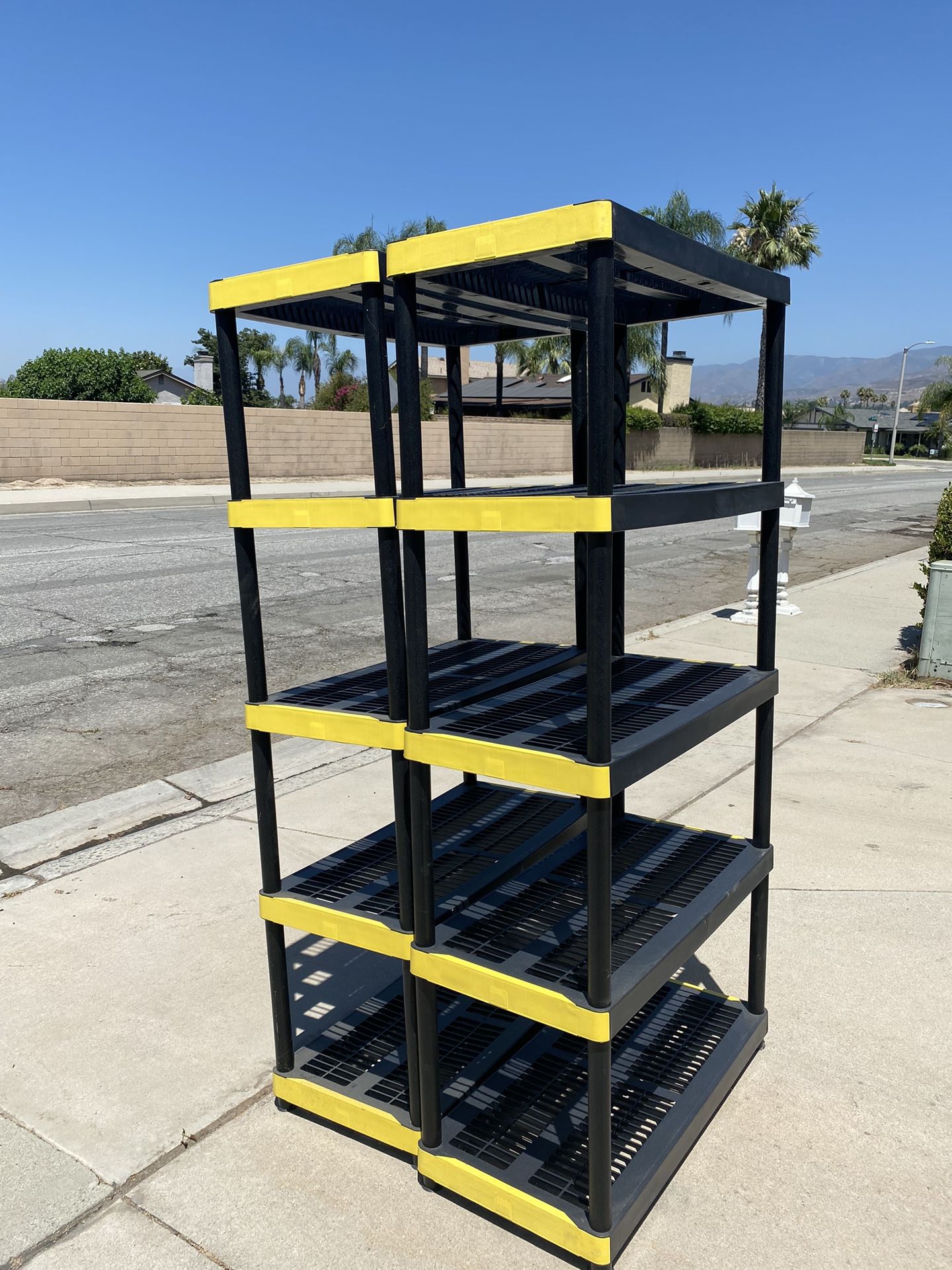 HDX 5 Tier Garage Shelves Easy Assembly for Sale in Highland, CA OfferUp