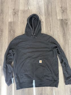 Carhartt Loose Fit Midweight Hoodie - Black, Size L