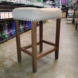 Plush Top Wooden Stools