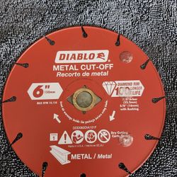 Diablo 6" Diamond  Metal Cut Off