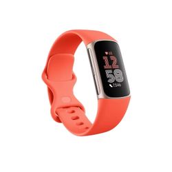 Fitbit Charge 6 Coral / Champagne Gold Aluminum