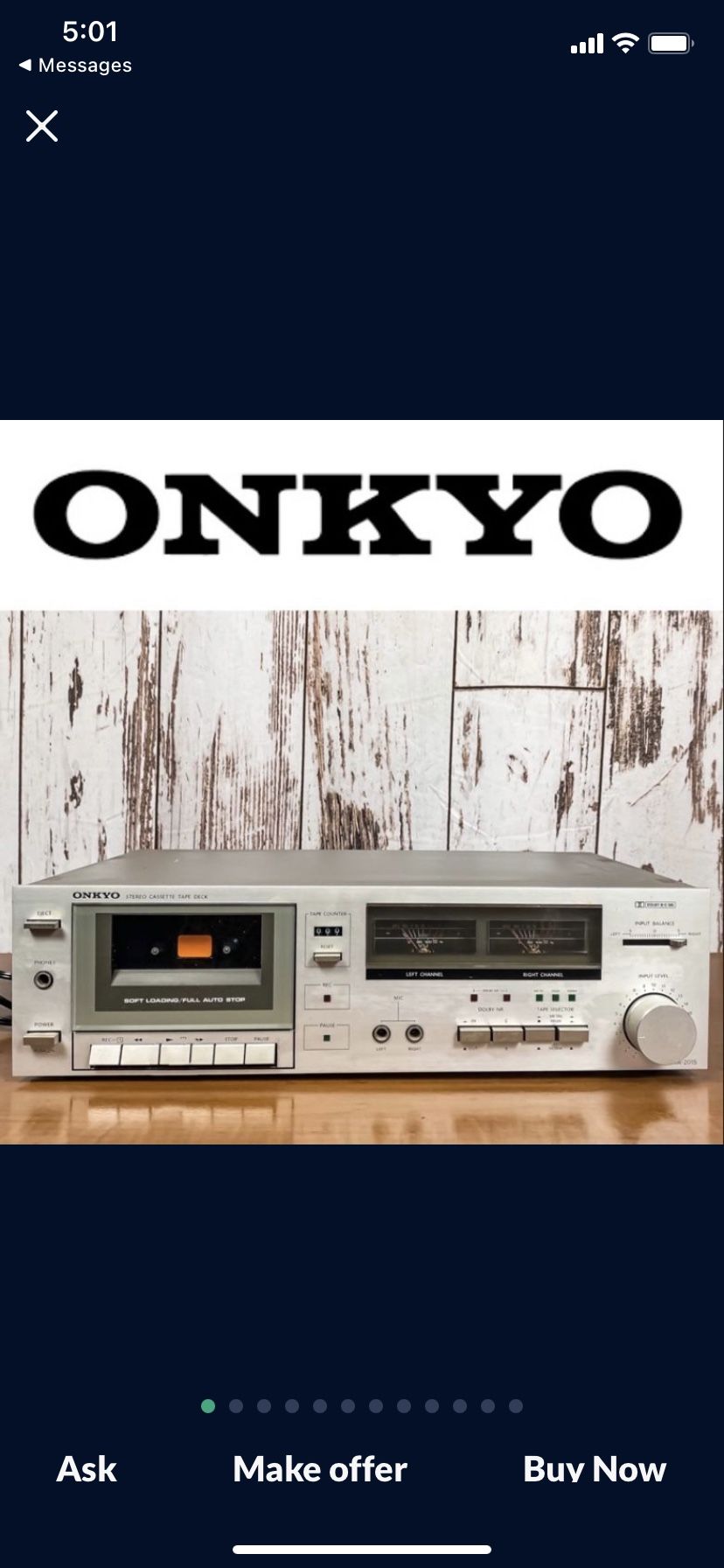 ONKYO Vintage Tape Deck