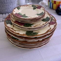 Franciscan Apple dishes, slightly imperfect