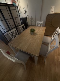 New arrival! Dining Set With 6 Chairs!🪑 