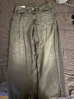 H&M baggy jeans 34 / 32 Dark grey