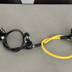 Oceanic EOS FDX10 Scuba Diving Regulator With Alpha 8 Octopus 