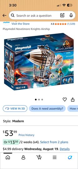 Playmobil pirates, knights set