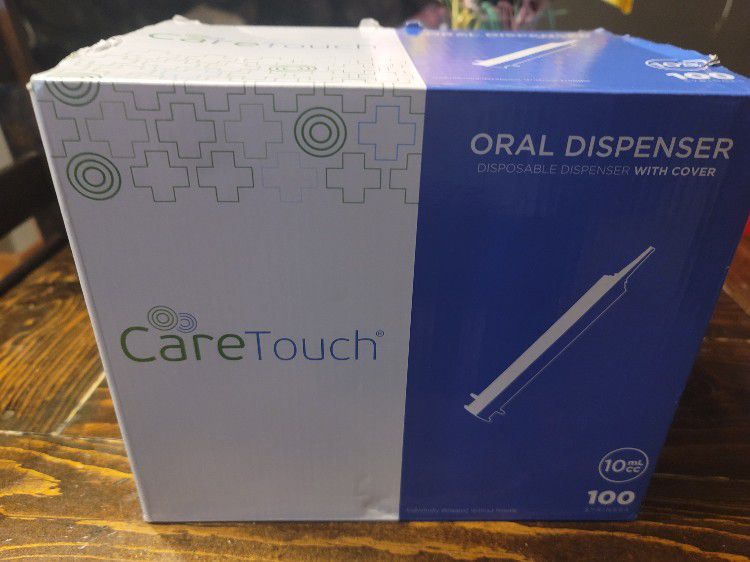 CareTouch 10ml/10cc Oral Dispensers Without Needles, Box Of 100