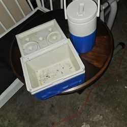 Coleman Lunch Box And Thermos