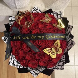 Ramo Buchon 🌹Flowers for Valentine's Day ❤️