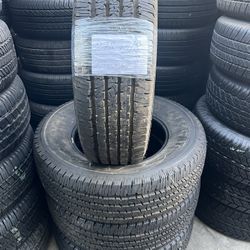 275/70/18 Firestone Set Of 4 Tires 95% Installed And Balanced Set De 4 Llantas Como Nuevas Instaladas Y Balanceadas