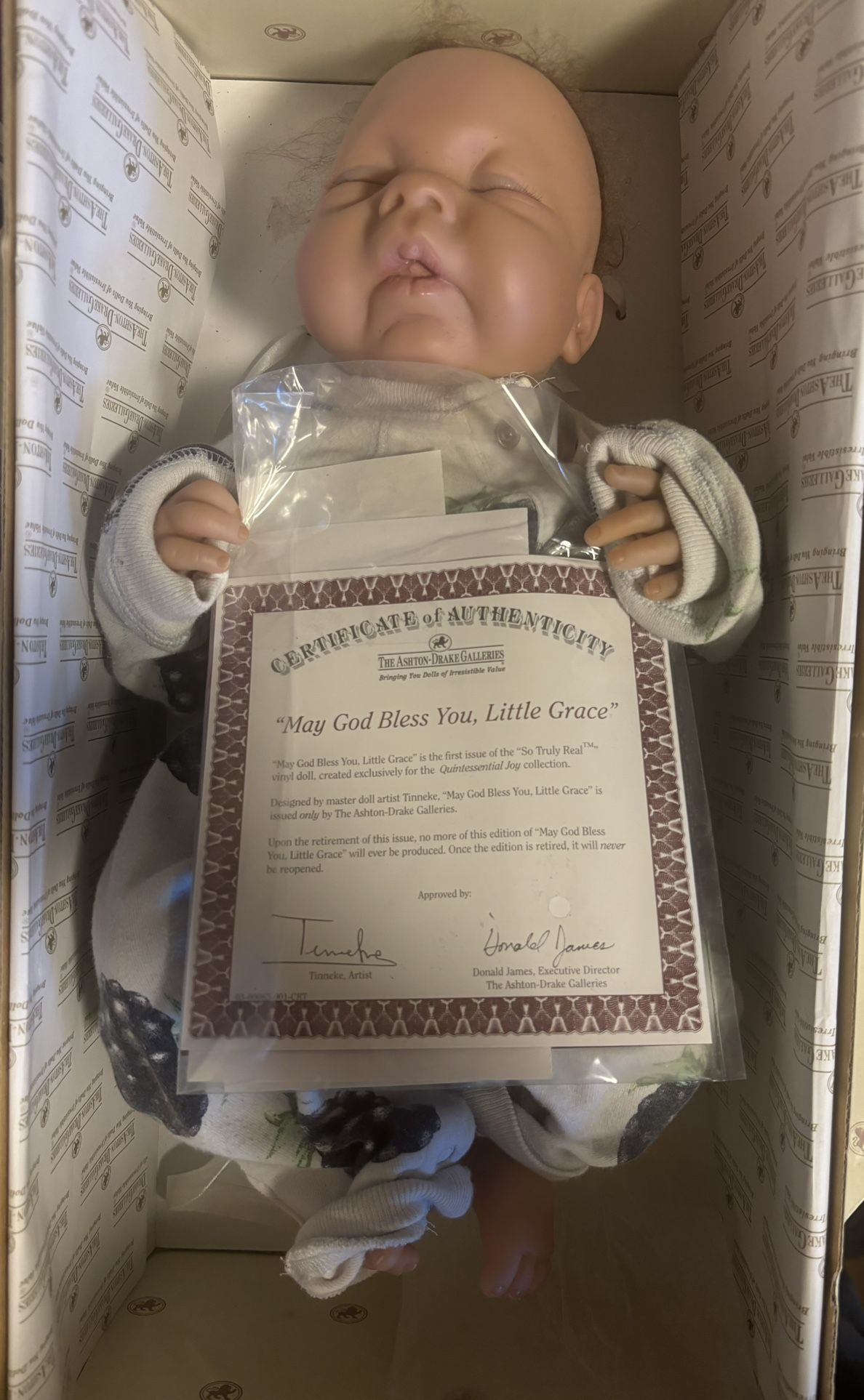 Ashton Drake Baby Doll/  Little Grace