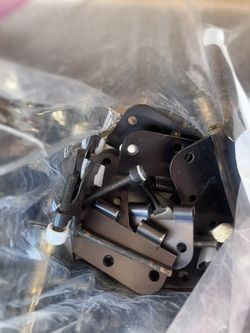 Multiple Bronze/black Handles Handles, Hinges