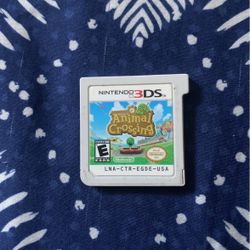 Animal Crossing New Leaf 3ds Game