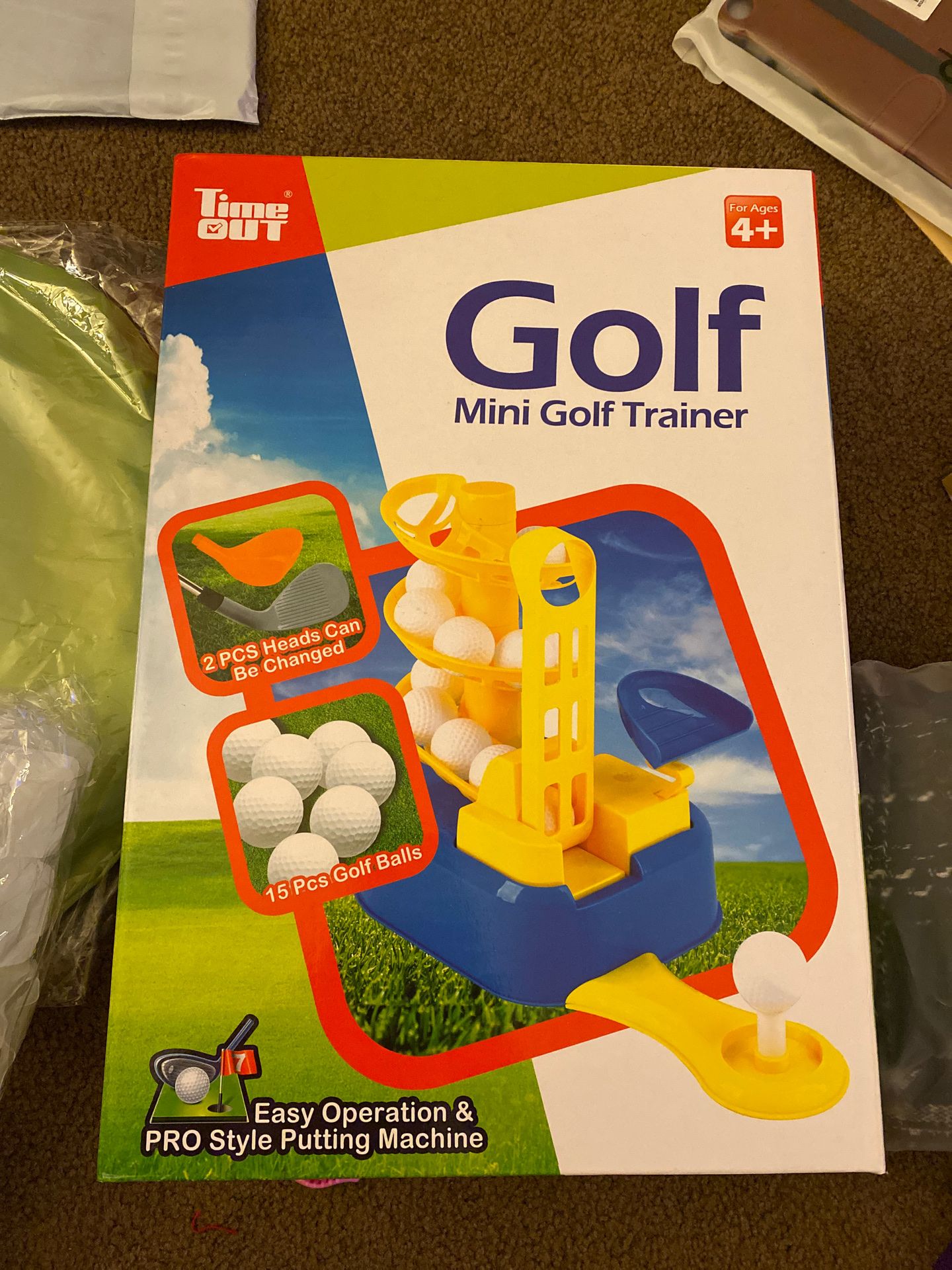 Mini golf trainer