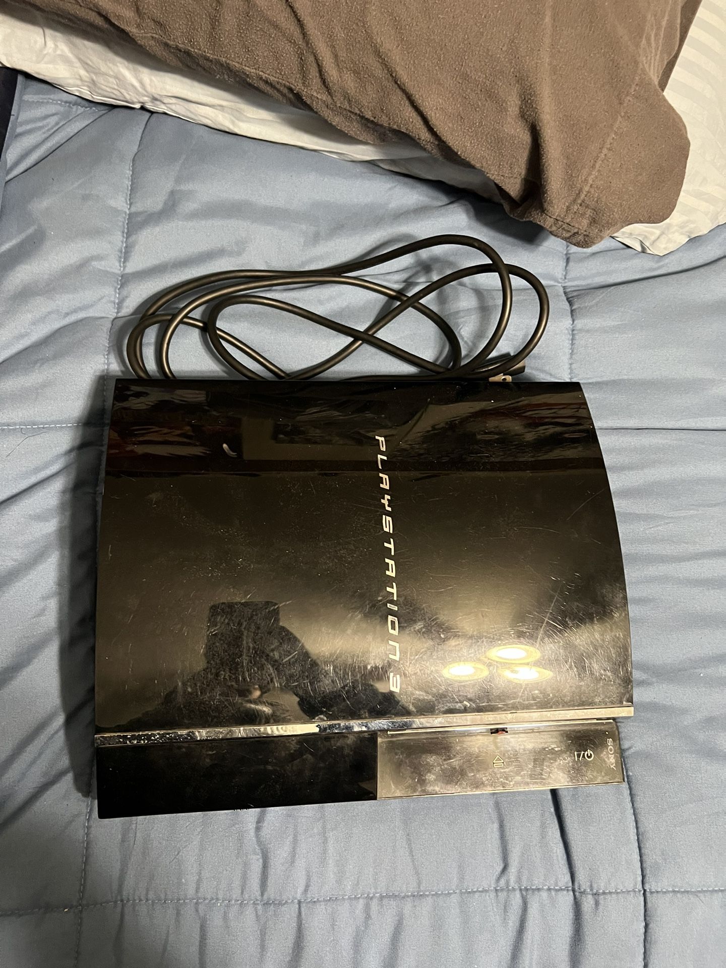 Sony PlayStation 3 PS3 FAT CECHE01 80GB Backwards Compatible Console FOR PARTS