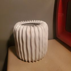 Flower Holder/white Vase