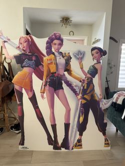 Huntrix Cardboard Cut Out